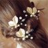 Factory Direct Sales Bride U-Type Needle Hairpin Small Decoration Pearl Material Handmade Hair Accessories Yiwu Small Jewelry Wholesale