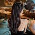Shine Full Rhinestone Headband for Women Long Tassel Crystal HairClip Wedding Party Hair Accessories Jewelry