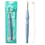 Embroidery Kit Punch Needle Stitching Tool Magic Embroidery Needle Pen Weaving Tool Knitting Sewing Tools for DIY Carpet Hook