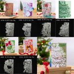 Christmas Deer Christmas Tree Cutting Knife Mold Dies Scrapbooking Embossing Craft Diy Metal Die