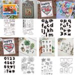 Christmas Letter Seal Cutting Knife Die Scrapbooking Embossing Craft Diy Metal Die