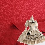 Heart-Shaped Jacquard Fabric Heart-Shaped Woven Jacquard Suitable DIY Fabric