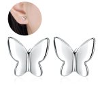 Butterfly Stud Earrings Womens Girls Jewellery Xmas New