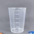 10 pieces Spot 50ml Plastic Measuring Cups 50ml Transparent Small Measuring Glass with Scale Sub-Packaging Cup Laboratory Measuring Cylinder Measuring Cup