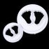 2Pcs Baby Feet Icing Cutter Cookies Mould Fondant Cake Decorating Mold Tool UK