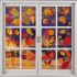 8 Sheets Maple Leaf Sticker Thanksgiving Autumn Leaves Window Decals Fall Decor