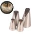 4PCs Cakes Set Cookies Icing Piping Pastry Nozzle Kitchen Gadgets Fondant Decor