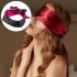 1PCS  Bondage Eye Mask Satin Sex Cover Sleep Band Soft Tie Blindfold Erotic Slave Restraint Belt Sex Bondage Sex Toy