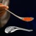 56 Holes Caviar Spoon Useful Kitchen Cooking Gadgets Colander Egg Yolk
