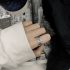 STAINLESS STEEL WIDE ADJUSTABLE OPENING 9MM RING SILVER TONE MEN'S WOMEN'S