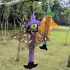 2PC Halloween Ghost Pendant Pumpkin Bat Decoration Props Wizard Ghost Festival Ghost Face Cute