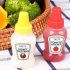 Kitchen Portable Seasoning Bottle Mini Ketchup Bottle Portable Small Pot Salad Soy Sauce Spray Bottle Ketchup Honey Mustard