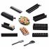 10 In 1 Sushi Maker Kit 10Pcs Rice Roll Mold Kitchen Chef Set Mould