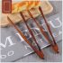 1 pc Wood Food Tongs Barbecue Steak Tongs Bread Dessert Pastry Clip Clamp Buffet Kitchen CookingTools