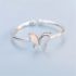 Fashion Stunning Butterfly Adjustable Ring Plate With Silver Ladies Girls Gift
