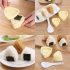 2pcs/set Triangle Maker Rice Ball Home Tool Onigiri Mold Food Press Kitchen