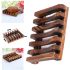 Natural Bamboo Wooden Soap Dish Tray Storage Holder Bath Shower Bathroom Rack