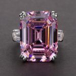 Pretty 925 Silver Rings Cubic Zircon Women Anniversary Rings Sz 6-10