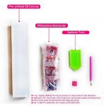 Diamond Painting DIY 5D Full Drill Pushing Open Door And Sea Room Decor Gift