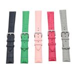Watch Band Calf Leather Pin Buckle High Quality Bamboo Grain Leather Unisex 12-24mm Genuine Leather Strap