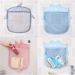 Baby Bathroom Mesh Bag for Bath Toys Bag Kids Basket for Toys Net Cartoon Animal Waterproof Toys Beach Storage