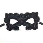Cross-Border Popular Party Black Lace Mask Ball Halloween Props Half Face Sexy Bar Eye Mask