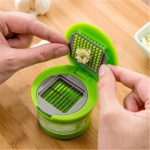 Garlic Press Chopper Slicer Hand Presser Grinder Crusher Practical Kitchen Tools