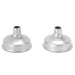 1PCS Portable Stainless Steel Metal Kitchen Supplies Small Mouth Funnel Filter
