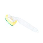 [Quality Assurance] Creative Detachable Handle plus Detergent Liquid Sponge Dish Brush Kitchen Decontamination Cleaning Brush