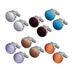 Mens Cufflinks Solid  Wedding Dress Shirt  Cuff Links