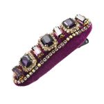 Crystals Barrettes Side Clip Fashion Baroque Headband Fringe Hairpin Barrettes Women
