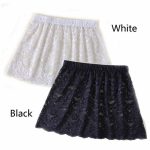 Shirt Hem Underskirt Layering Fake Top Lace Shirt Extender False Layer Women