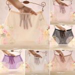 Women's See Through Mesh Panties Sheer Briefs Knickers Lingerie Sexy Underwear