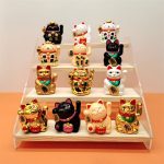 Solar Decoration Cute Rich Lucky Cat Ornaments Creative Car Accessory Decorative Waving Cat Crafts