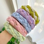 Hair Accessories Fashion Hairpin for Women Sweet Pleated Headdres Headband