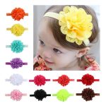 Flower Baby Girls Headband Soft Elastic Band Headbands Hair Accessories + Lot