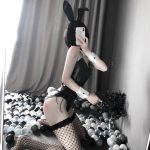 Sexy Cute Bunny Girl Faux Leather Material Rabbit Woman Set Good Quality Can Wear Out To Comic Show Kawaii Cosplay Bunny Costume