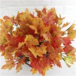 Artificial Autumn Maple Leaf Wedding Christmas Party Decor Autumn Fake Leaves