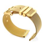 Ultra-Thin Metal Strap Milan Pin Buckle Steel Belt Stainless Steel Stainless Steel Watch Bracelet 304 Fine Mesh Woven Wire Mesh Watch