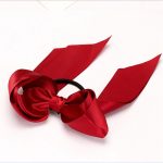 Ribbon Rope Cute Hair Ties Bow Elastic Hair Band Girl Hair Accessories Scrunchie