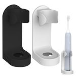 Hot Sale1PC Toothbrush Stand Rack Organizer Electric Toothbrush Wall-Mounted Holder Space Saving Bathroom Accessories