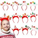 Christmas Headband Children Adult Party Decor Elk Antlers Headband Christmas Decor