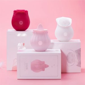 THTH Rose Sucking Vibrator Clit Sucker Female Dildo G spot Massager Sex Toy for Women