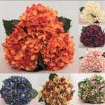 ARTIFICIAL FLOWERS FAUX SILK HYDRANGEA FAKE FLORAL PLANT WEDDING PARTY DECOR