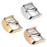 Stainless Steel Tang Buckle for Watch Strap Band 16 18 20 22 24  MM