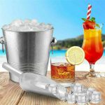 Stainless Steel Scoops Ice Tongs Sweet Candy BBQ Buffet Kitchen Bar Party Supply