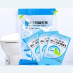50Pcs Disposable Toilet Seat Cover Mat Portable 100% Waterproof Safety Toilet Seat Pad For Travel/Camping Bathroom Accessiories