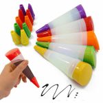 Silicone Pastry Icing Piping Utensil Nozzles Cake Fondant Tool Decorating Pen
