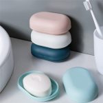 Portable Soap Holder Plastic Shower Soap Box Soap Case Tray Dish Storage Holder Plate Container Home Travel Bathroom Accessories