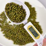 THTH LCD Digital Kitchen Scale Electronic Cooking Food Weight Measuring Spoon 500g 0.1g Coffee Tea Sugar Spoon Scale Kitchen Tool